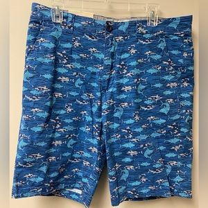 Bob Timberlake Digi Fish Men's Shorts 34